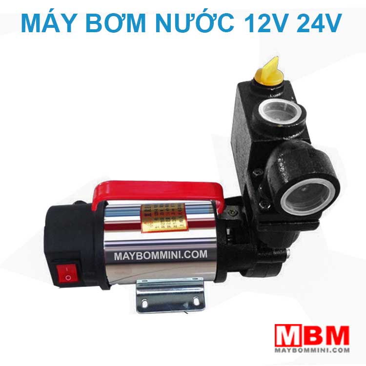 Bom Nuoc Mini 12v 24v Tuoi Cay Tro Luc