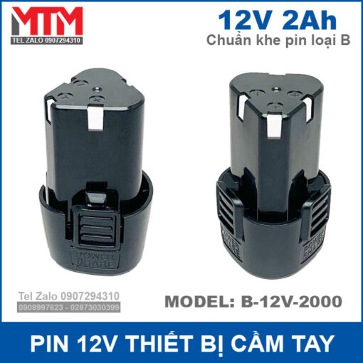 Pin May Bat Vit Cam Tay 12v