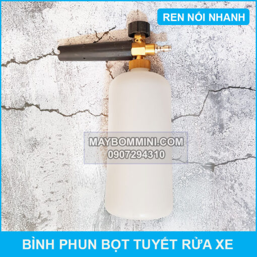 Binh Phun Bot Tuyet Rua Xe Noi Nhanh