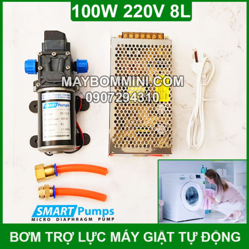 Bo May Bom Tro Luc May Giat Gia Dinh 220v 80w