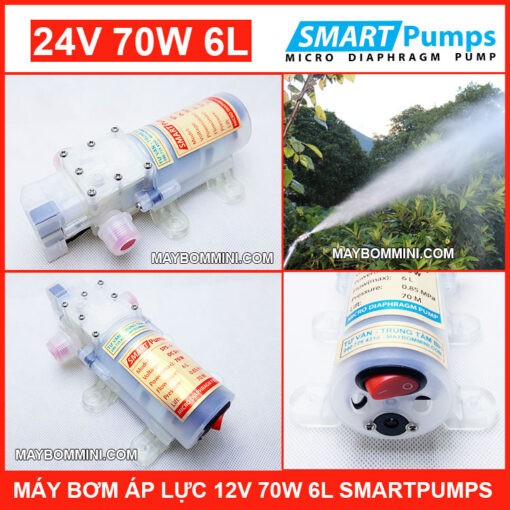 May Bom Ap Luc 24v 70w Smartpumps 2018