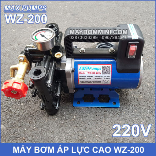 Bom Ap Luc Cao Mini 220V