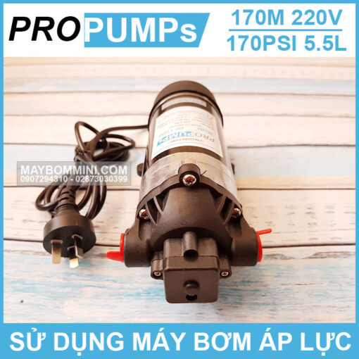 May Bom Ap Luc Tang Ap Tu Dong 220v