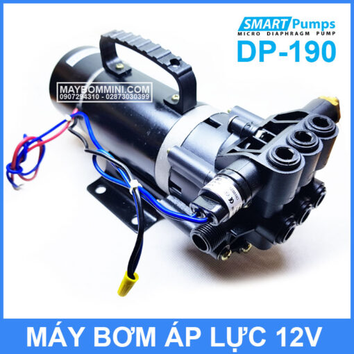 May Bom Phun Thuoc Tru Sau Phun Suong Rua Xe Mini 12v