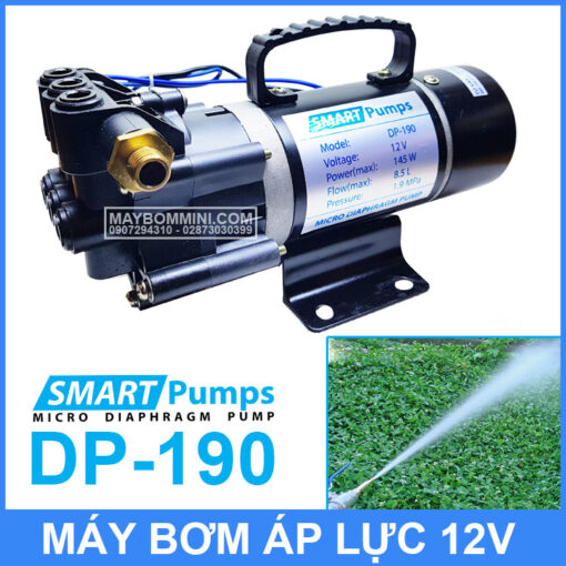 May Xit Rua Ap Luc Mini 12v 145w Smartpumps