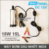 May Bom Dau Nhot 12V 15L DO Inox