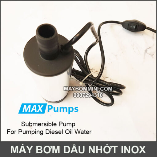 Bom Nuoc Mini Chim DO Inox