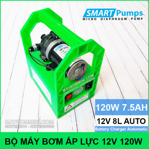 Bo May Bom Ap Luc Mini 12V 120W Tien Loi