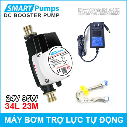 May Bom Tro Luc Nuoc Tu Dong 24v 95w 34l Smartpumps Chinh Hang Tiki