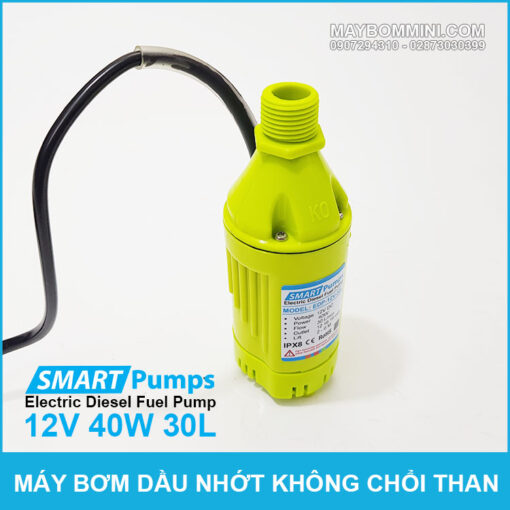 May Bom Dau DO 12V Khong Choi Than