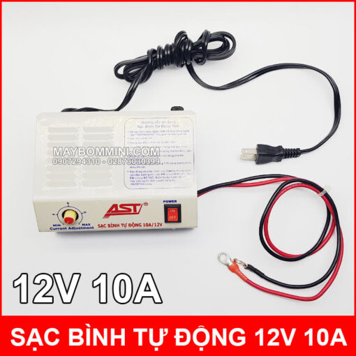 Bo Sac Binh Dien Oto Xe May 12v Gia Re Cao Cap