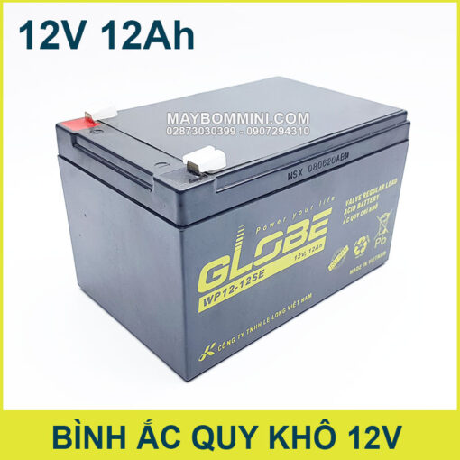 Phan Phoi Ac Quy Chi Kho 12V 12Ah Chinh Hang