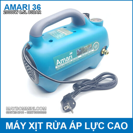 May Rua Xe Mini Tu Dong Gia Dinh Gia Re Ap Luc Cao Amari 2000W