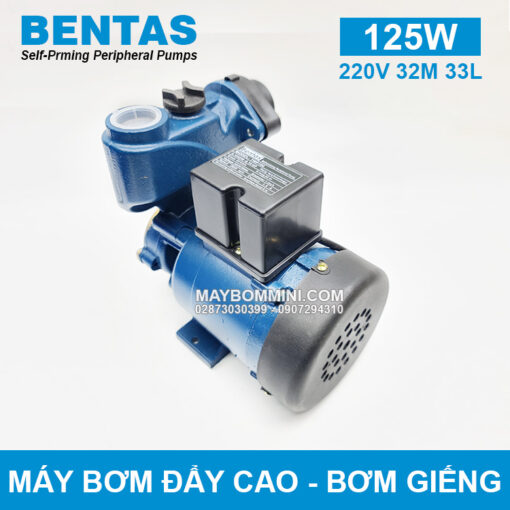 May Bom Nuoc Len Bon Bentas 125W Gia Re Chinh Hang