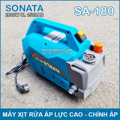 Ban May Rua Xe Co Chinh Ap Mini Gia Dinh 2800W Sonata