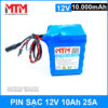 Pin Sac 12v 10000mah 25A 3S5P