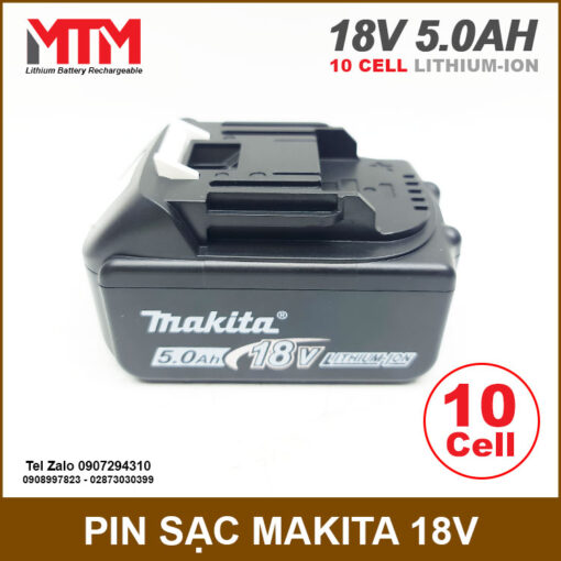 Pin May Khoan Makita 18v 10cell 5000mah