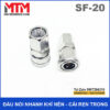 Dau Noi Nhanh Khi Nen Van Bi Duoi Cai Ren Trong 13mm SF 20