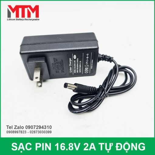 Sac Pin Tu Dong Co Den Bao 16V