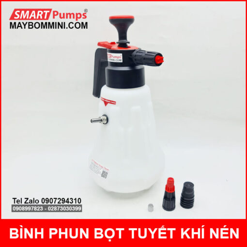 Binh Xit Bot Tuyet Rua Xe