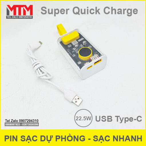 Bo Pin Sac Kem Cap 8000mah Sieu Nhanh