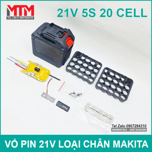 Vo Pin May Khoan Makita 20 Cell 4 Hang Gia Re