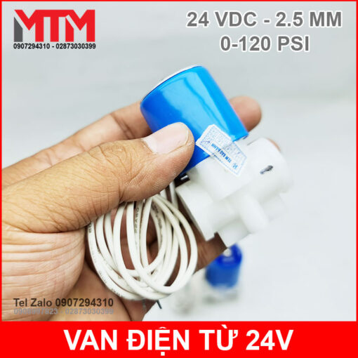 Van Dien May Loc Nuoc RO 24v 120 Psi