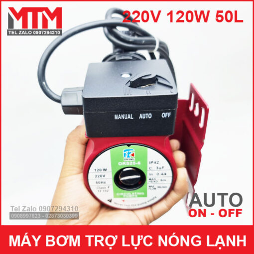 Che Dong May Bom Nuoc Tu Dong 220V 50L