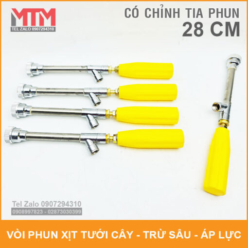 Voi Phun Xit Rua Ap Luc Cao 28cm