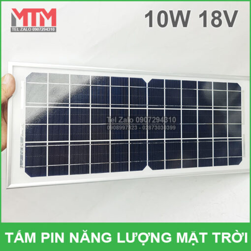 Pin Nang Luong Mat Troi 18V 10W Chinh Hang Mat Troi Do