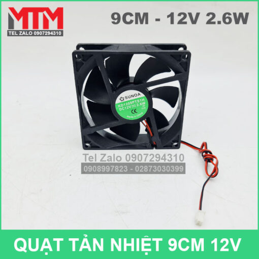 Fan Sunoa 12v 9cm