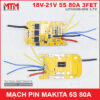 Gia Mach Bao Ve Pin Makita 5S 80A Vang Cao Cap