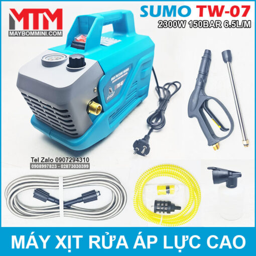 Cung cap may rua xe ap luc cao 220V 2300W 6L Sumo TW 07